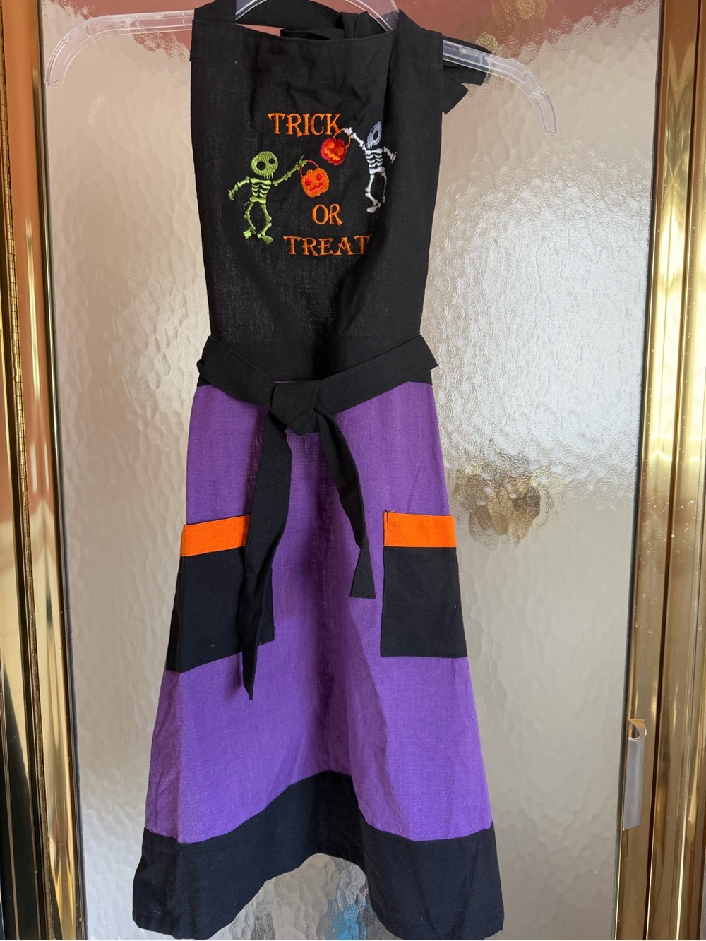 Halloween Trick or Treat Apron